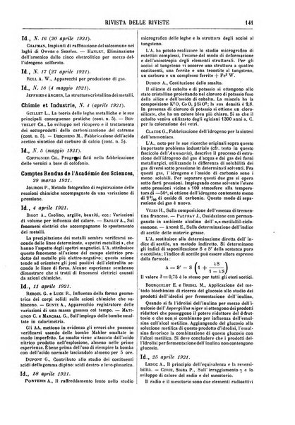 Annuario di chimica scientifica e industriale ... supplemento all'enciclopedia di chimica ...