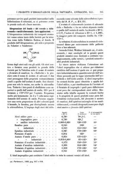 Annuario di chimica scientifica e industriale ... supplemento all'enciclopedia di chimica ...