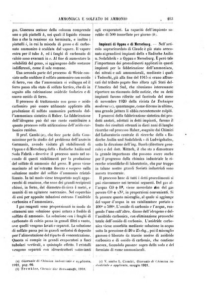 Annuario di chimica scientifica e industriale ... supplemento all'enciclopedia di chimica ...