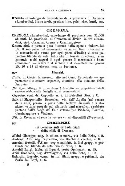 Annuario Lossa almanacco di commercio delle citta di Genova, Milano e Torino e principali provincie lombarde