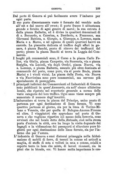 Annuario Lossa almanacco di commercio delle citta di Genova, Milano e Torino e principali provincie lombarde