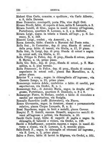 Annuario Lossa almanacco di commercio delle citta di Genova, Milano e Torino e principali provincie lombarde