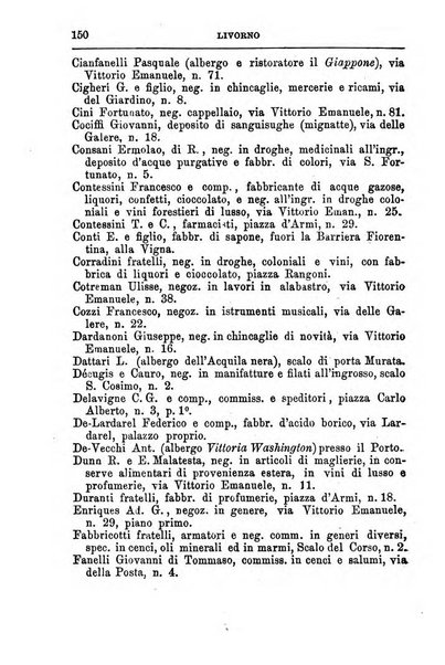 Annuario Lossa almanacco di commercio delle citta di Genova, Milano e Torino e principali provincie lombarde