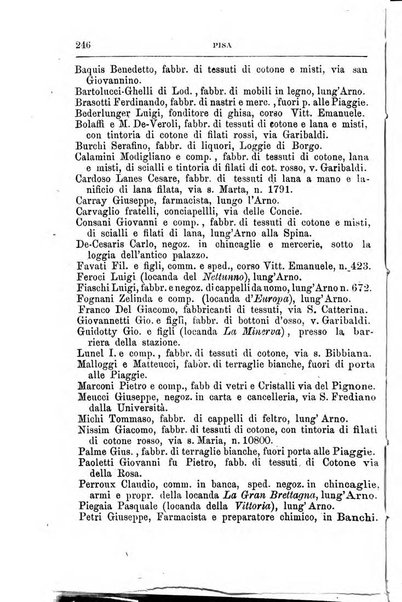 Annuario Lossa almanacco di commercio delle citta di Genova, Milano e Torino e principali provincie lombarde