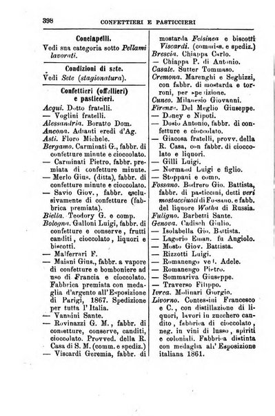 Annuario Lossa almanacco di commercio delle citta di Genova, Milano e Torino e principali provincie lombarde