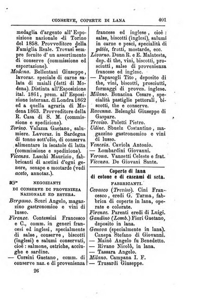 Annuario Lossa almanacco di commercio delle citta di Genova, Milano e Torino e principali provincie lombarde