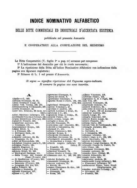 Annuario Lossa almanacco di commercio delle citta di Genova, Milano e Torino e principali provincie lombarde