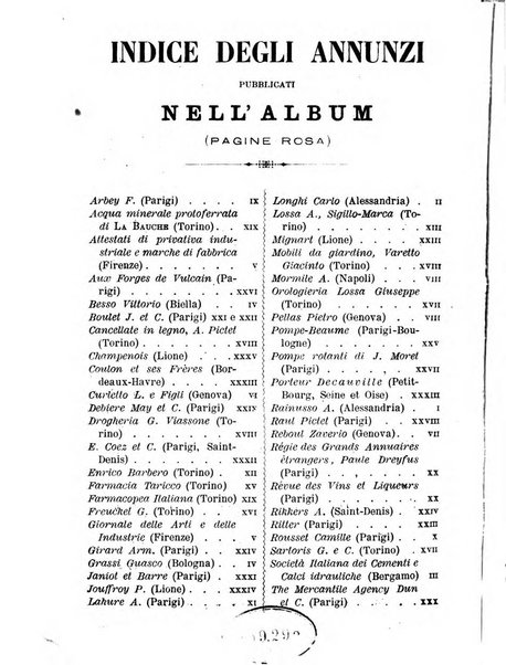 Annuario Lossa almanacco di commercio delle citta di Genova, Milano e Torino e principali provincie lombarde
