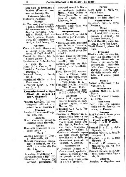 Annuario Lossa almanacco di commercio delle citta di Genova, Milano e Torino e principali provincie lombarde