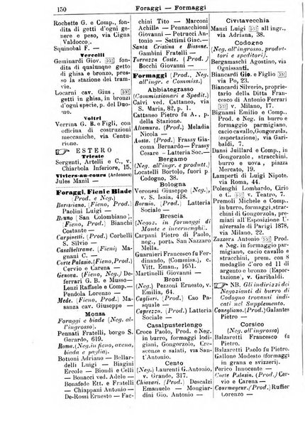 Annuario Lossa almanacco di commercio delle citta di Genova, Milano e Torino e principali provincie lombarde