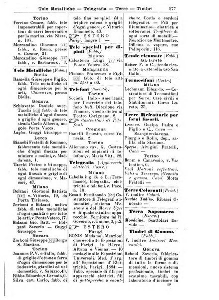 Annuario Lossa almanacco di commercio delle citta di Genova, Milano e Torino e principali provincie lombarde