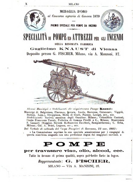 Annuario Lossa almanacco di commercio delle citta di Genova, Milano e Torino e principali provincie lombarde