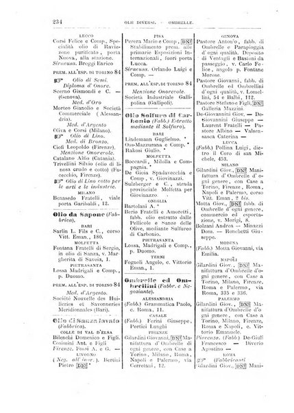 Annuario Lossa almanacco di commercio delle citta di Genova, Milano e Torino e principali provincie lombarde