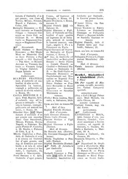 Annuario Lossa almanacco di commercio delle citta di Genova, Milano e Torino e principali provincie lombarde