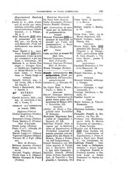 Annuario Lossa almanacco di commercio delle citta di Genova, Milano e Torino e principali provincie lombarde