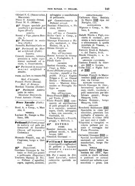 Annuario Lossa almanacco di commercio delle citta di Genova, Milano e Torino e principali provincie lombarde