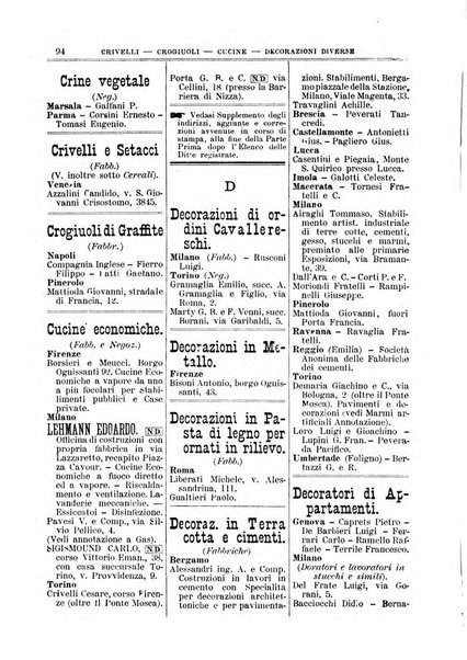 Annuario Lossa almanacco di commercio delle citta di Genova, Milano e Torino e principali provincie lombarde