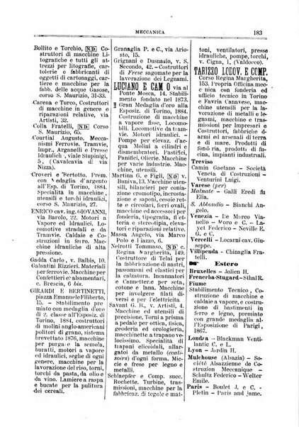 Annuario Lossa almanacco di commercio delle citta di Genova, Milano e Torino e principali provincie lombarde