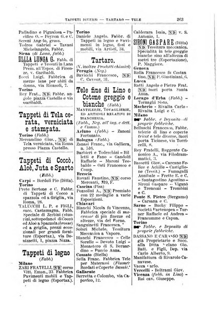 Annuario Lossa almanacco di commercio delle citta di Genova, Milano e Torino e principali provincie lombarde