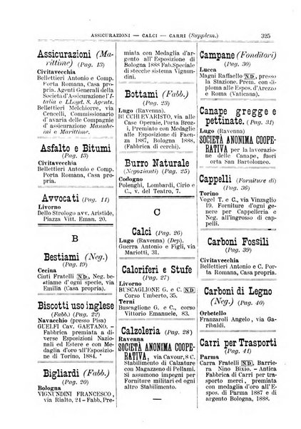 Annuario Lossa almanacco di commercio delle citta di Genova, Milano e Torino e principali provincie lombarde