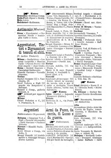 Annuario Lossa almanacco di commercio delle citta di Genova, Milano e Torino e principali provincie lombarde