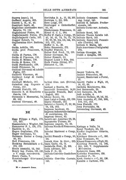 Annuario Lossa almanacco di commercio delle citta di Genova, Milano e Torino e principali provincie lombarde