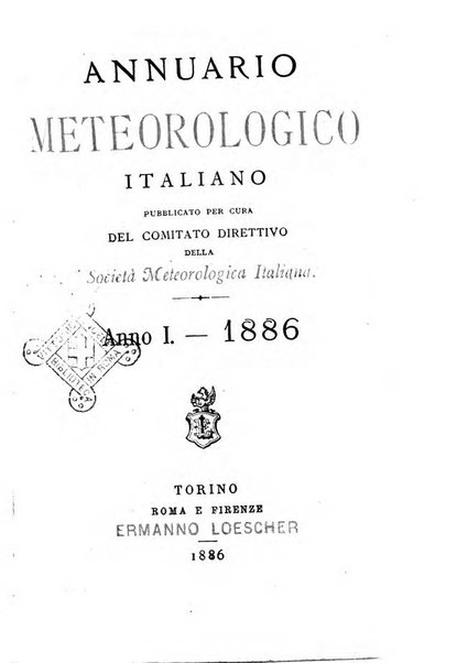 Annuario meteorologico italiano