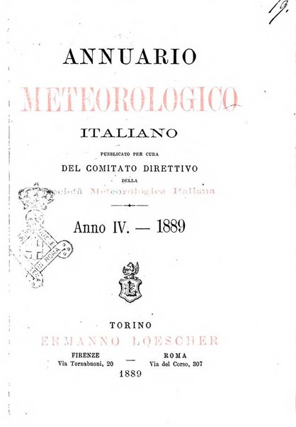 Annuario meteorologico italiano