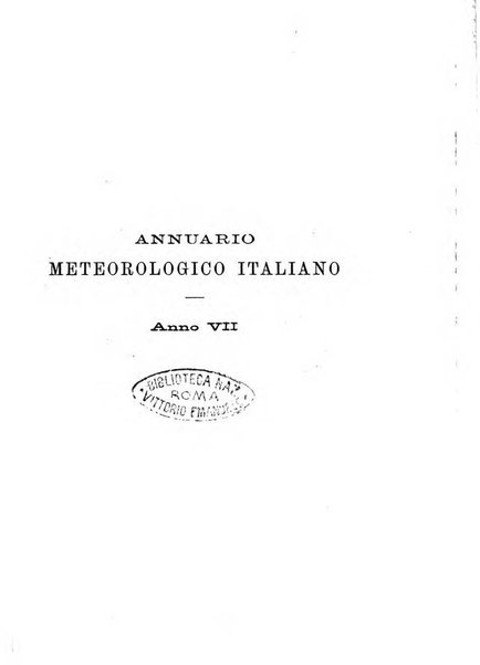 Annuario meteorologico italiano