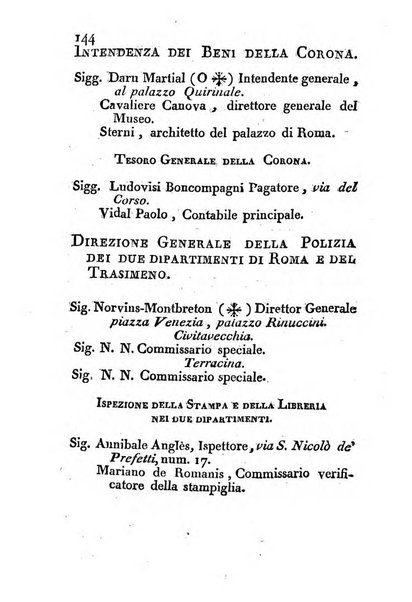 Annuario politico, statistico, topografico e commerciale del Dipartimento di Roma per l'anno ...