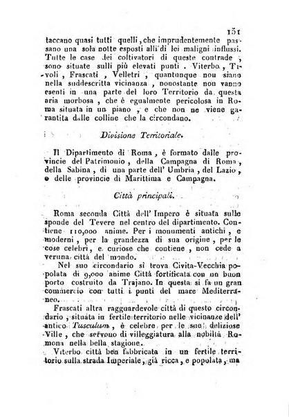 Annuario politico, statistico, topografico e commerciale del Dipartimento di Roma per l'anno ...