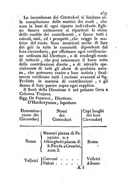 Annuario politico, statistico, topografico e commerciale del Dipartimento di Roma per l'anno ...