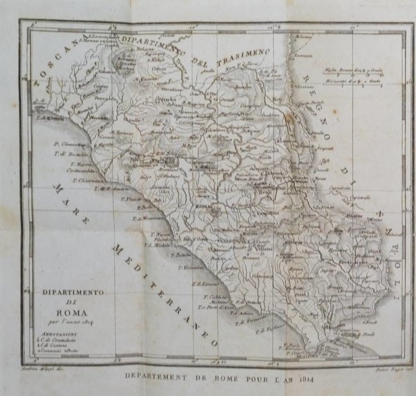 Annuario politico, statistico, topografico e commerciale del Dipartimento di Roma per l'anno ...