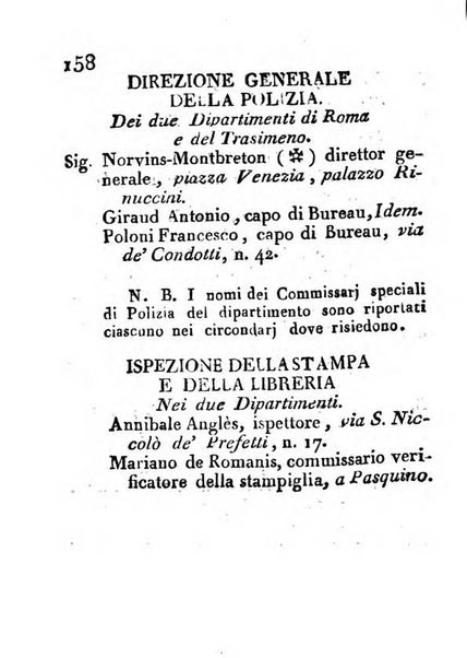 Annuario politico, statistico, topografico e commerciale del Dipartimento di Roma per l'anno ...