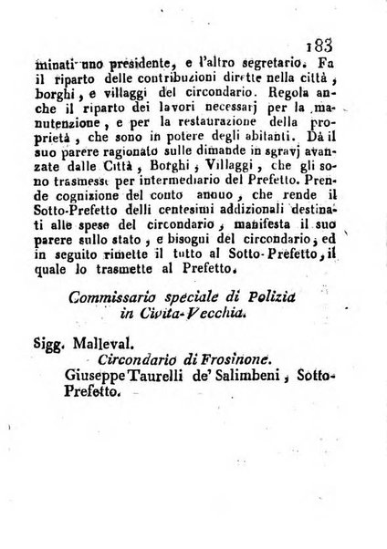 Annuario politico, statistico, topografico e commerciale del Dipartimento di Roma per l'anno ...