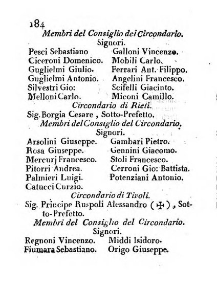 Annuario politico, statistico, topografico e commerciale del Dipartimento di Roma per l'anno ...