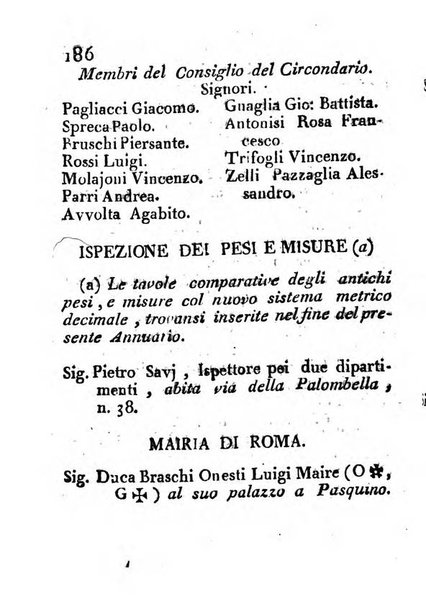 Annuario politico, statistico, topografico e commerciale del Dipartimento di Roma per l'anno ...