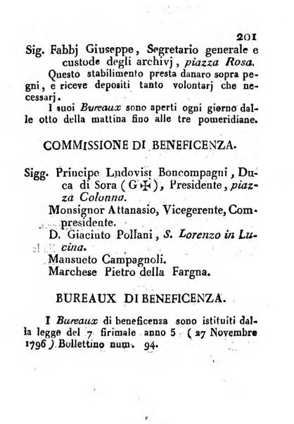 Annuario politico, statistico, topografico e commerciale del Dipartimento di Roma per l'anno ...