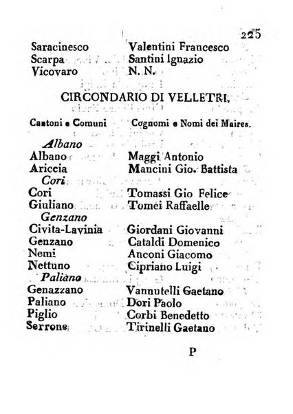 Annuario politico, statistico, topografico e commerciale del Dipartimento di Roma per l'anno ...