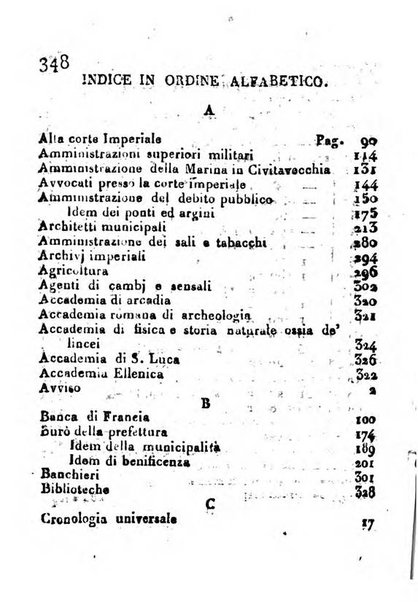 Annuario politico, statistico, topografico e commerciale del Dipartimento di Roma per l'anno ...