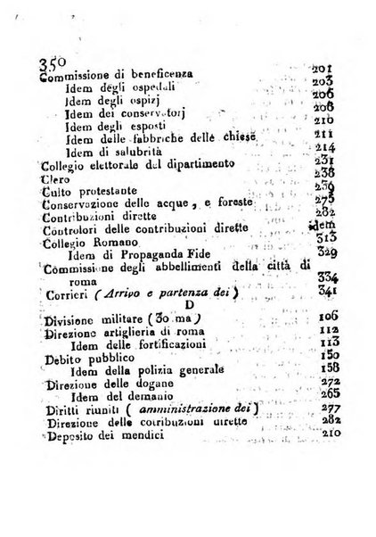 Annuario politico, statistico, topografico e commerciale del Dipartimento di Roma per l'anno ...