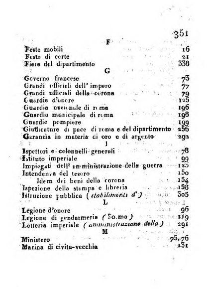 Annuario politico, statistico, topografico e commerciale del Dipartimento di Roma per l'anno ...