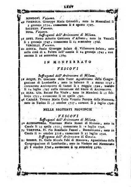 Annuario repubblicano francese ... ossia calendario della 27. Divisione militare