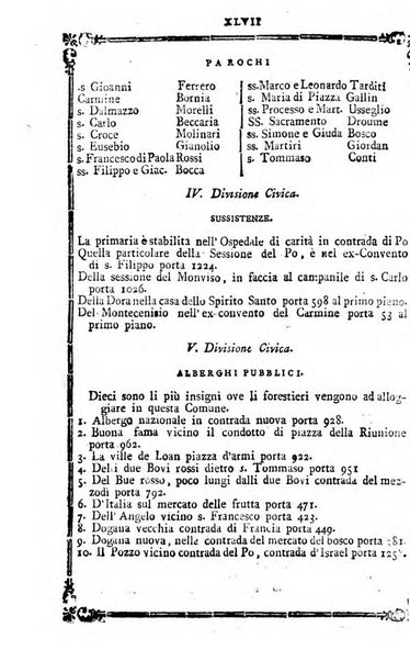 Annuario repubblicano francese ... ossia calendario della 27. Divisione militare