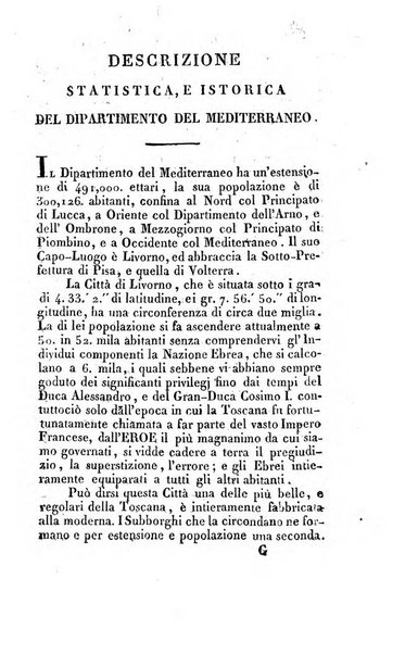 Annuario statistico istorico geografico del Dipartimento del Mediterraneo