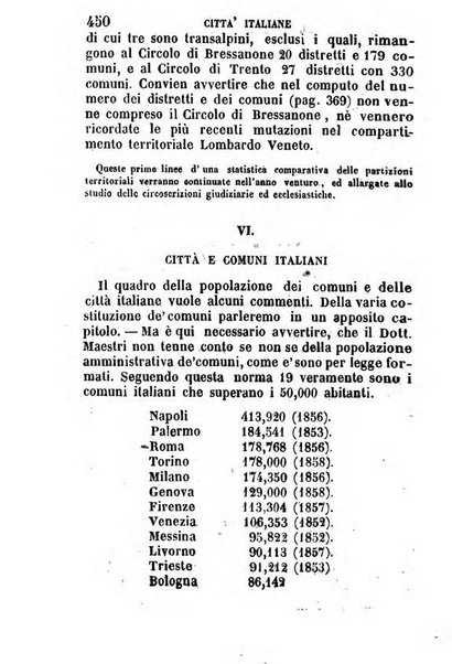 Annuario statistico italiano per cura di Cesare Correnti e Pietro Maestri