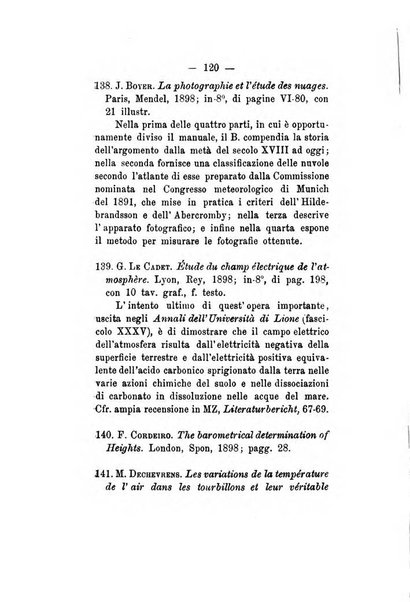 Annuario storico meteorologico italiano