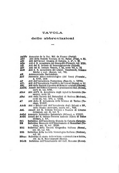 Annuario storico meteorologico italiano