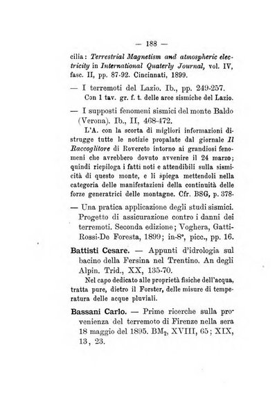 Annuario storico meteorologico italiano