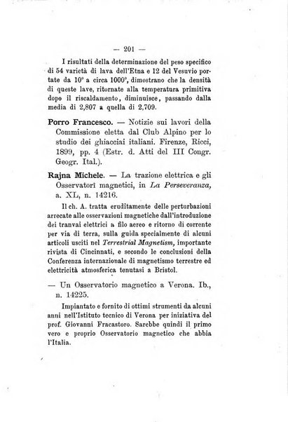 Annuario storico meteorologico italiano